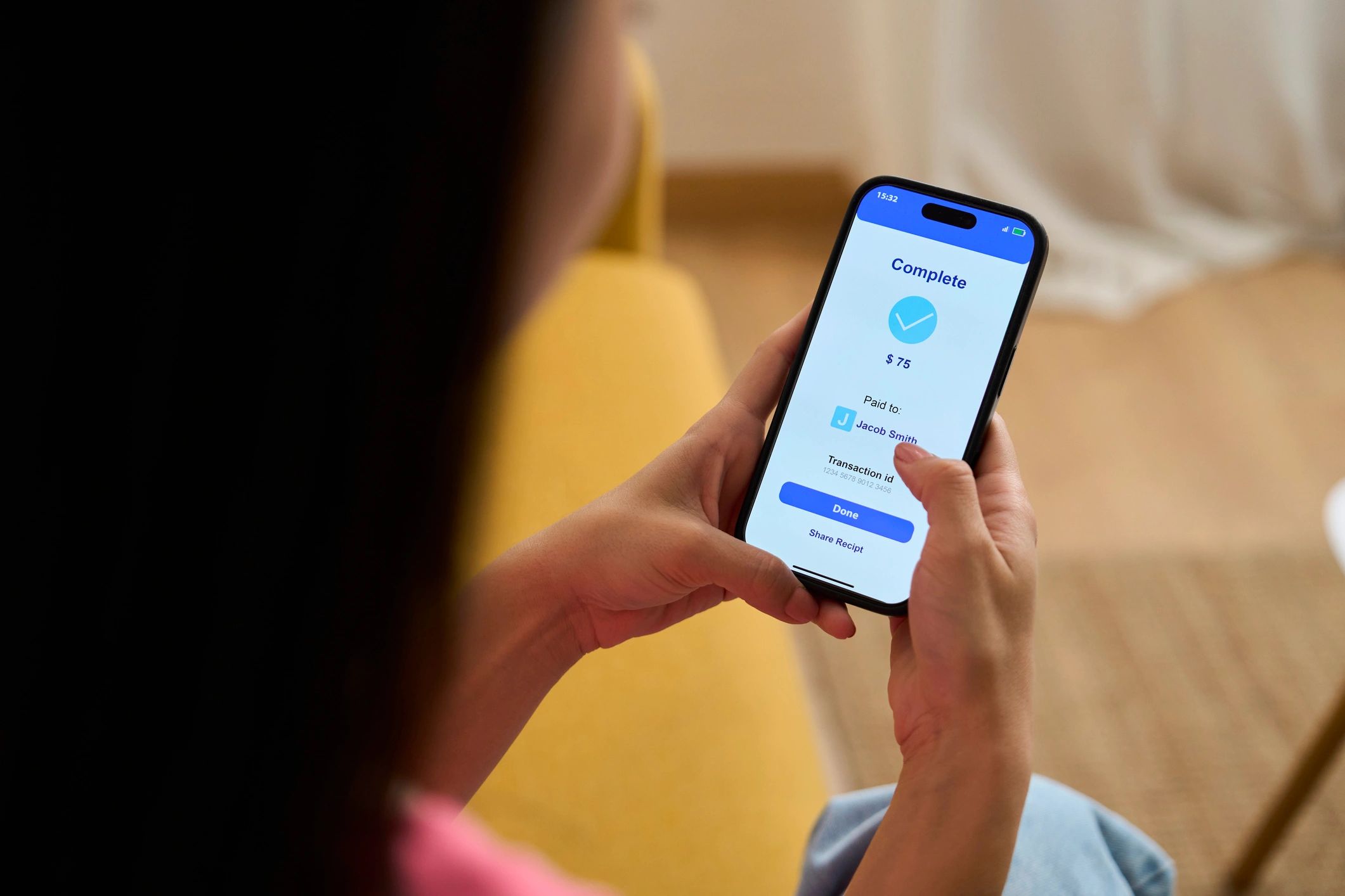 mobile app interface showcase